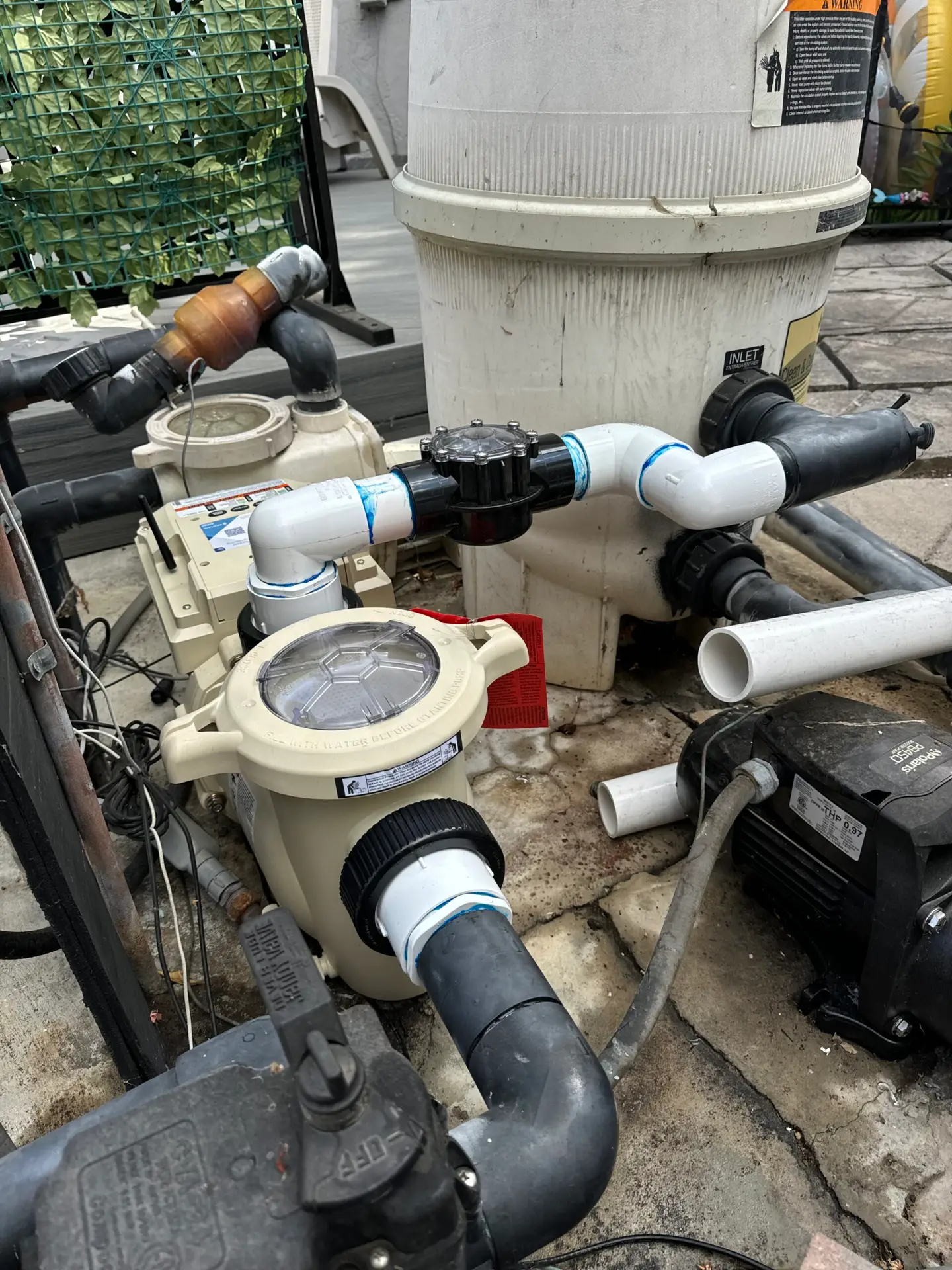 Pool equipment repair service by Simple Pool Care in West Palm Beach, FL